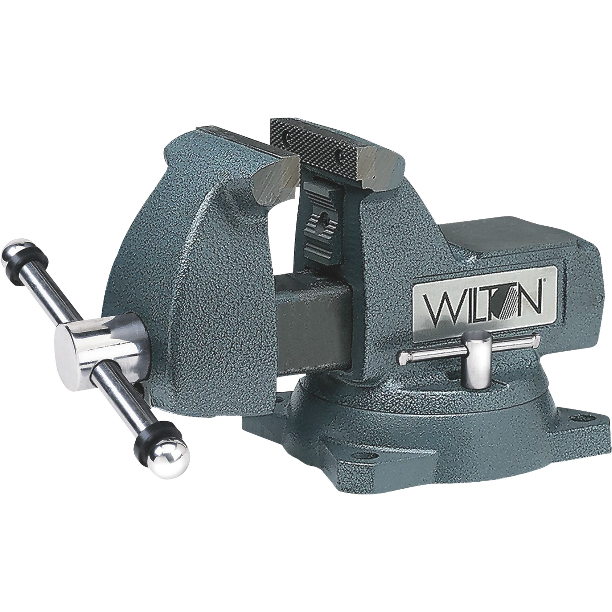 Wilton Mechanic's Bench Vise with Swivel Base, 4in. Jaw Width, Model# 21300